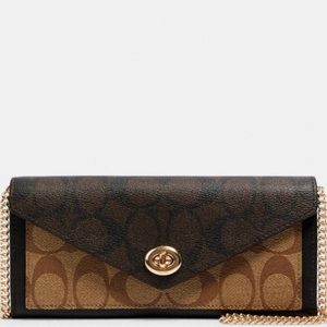 Coach Slim Envelope Wallet Purse